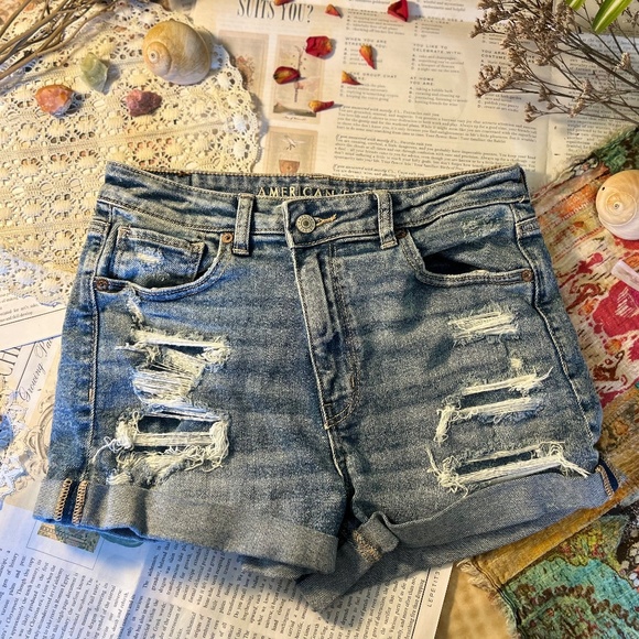 American Eagle distressed jean short - Picture 1 of 5